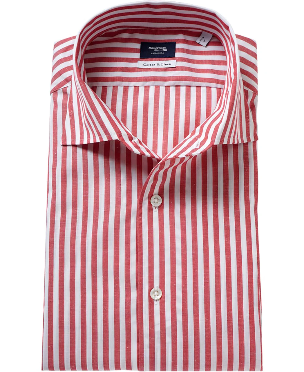 TOKYO SLIM FIT - One-Piece Collar Cotton Linen - Image 9