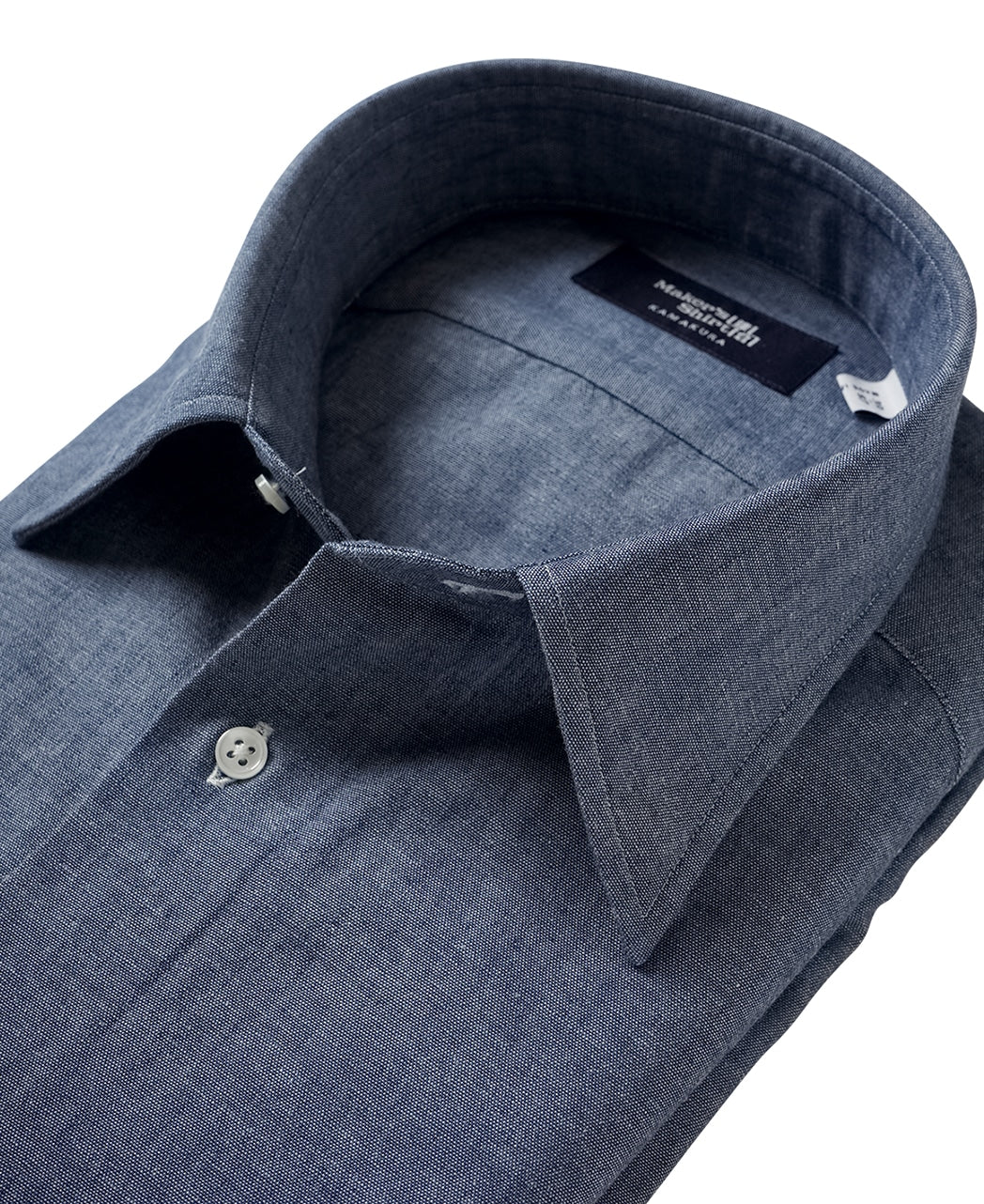 TOKYO SLIM FIT - Round Collar Chambray - Image 3