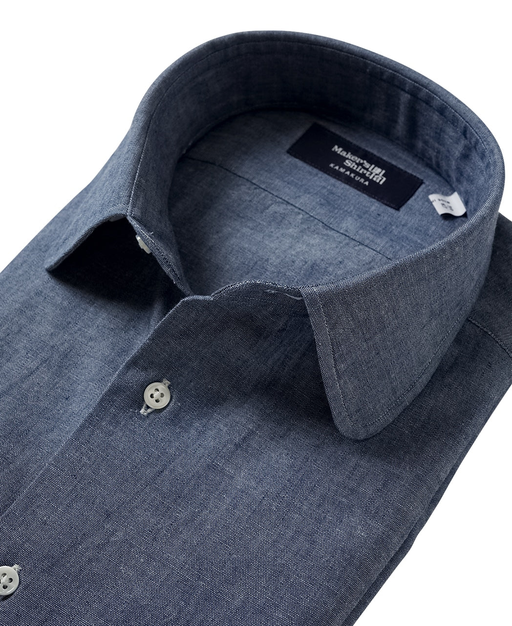 TOKYO SLIM FIT - Round Collar Chambray - Image 3