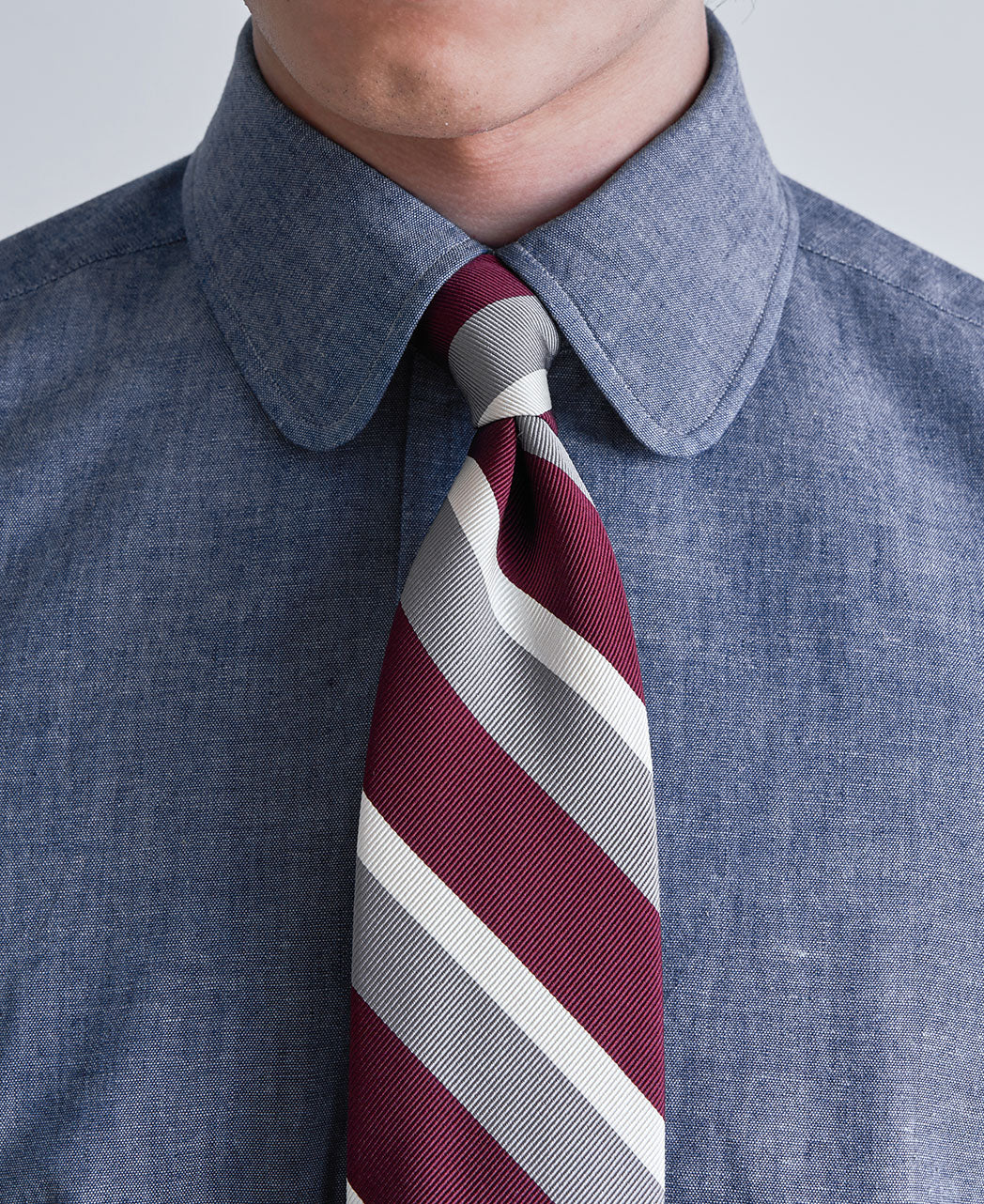 TOKYO SLIM FIT - Round Collar Chambray - Image 4