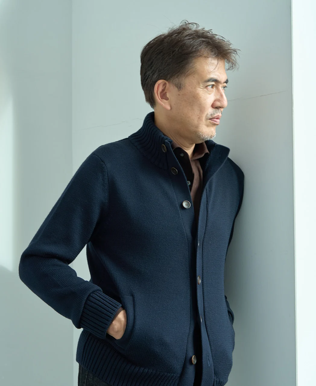 Tokyo Fit - One Piece Collar flannel shirt - Image 11