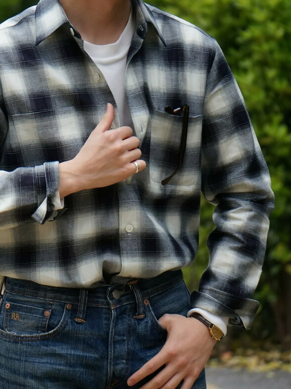 Tokyo Fit - Double Pocket Spread Twill - Image 3