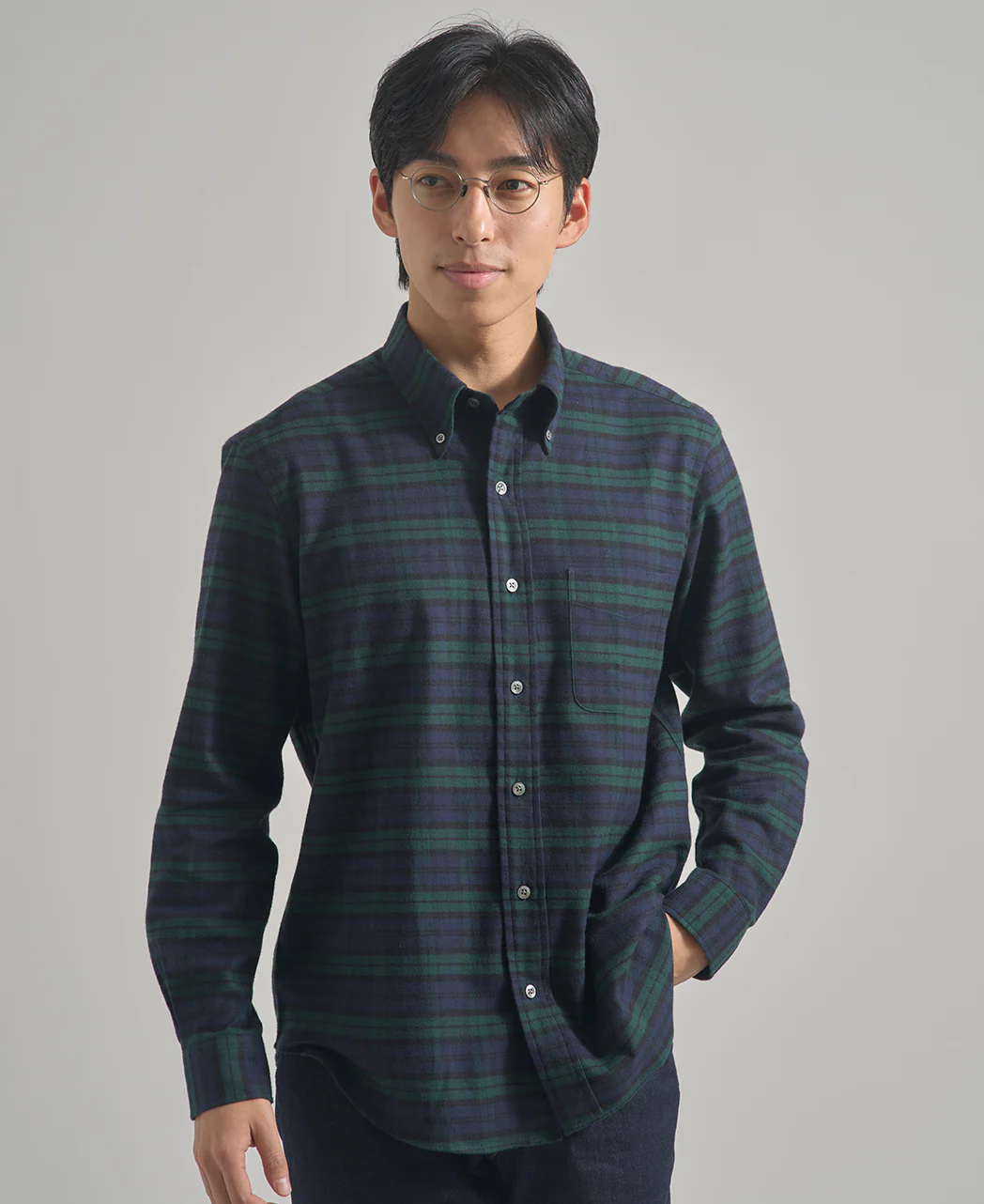 Casual Cotton Flannel Black Watch - Image 2