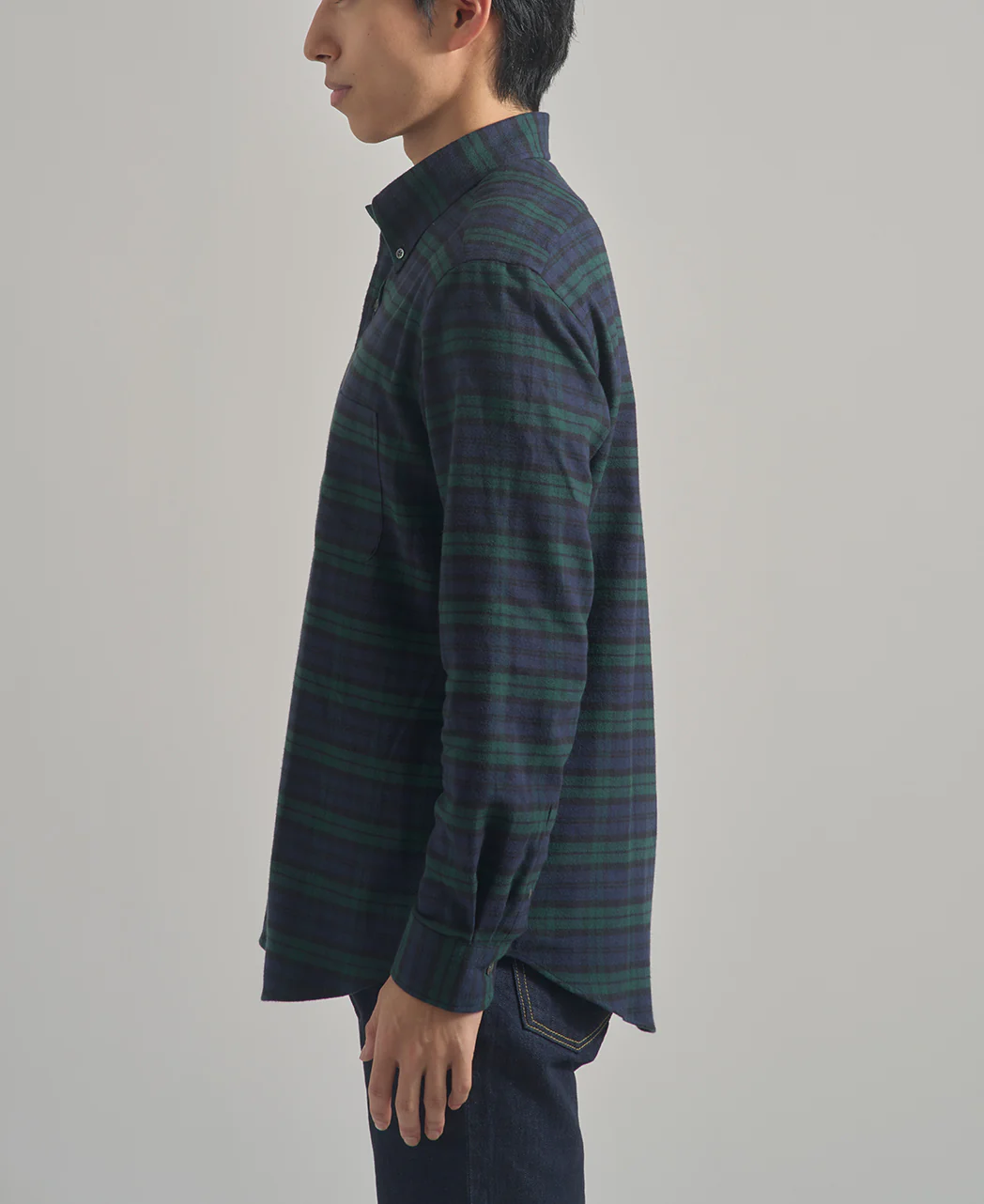 Casual Cotton Flannel Black Watch - Image 4