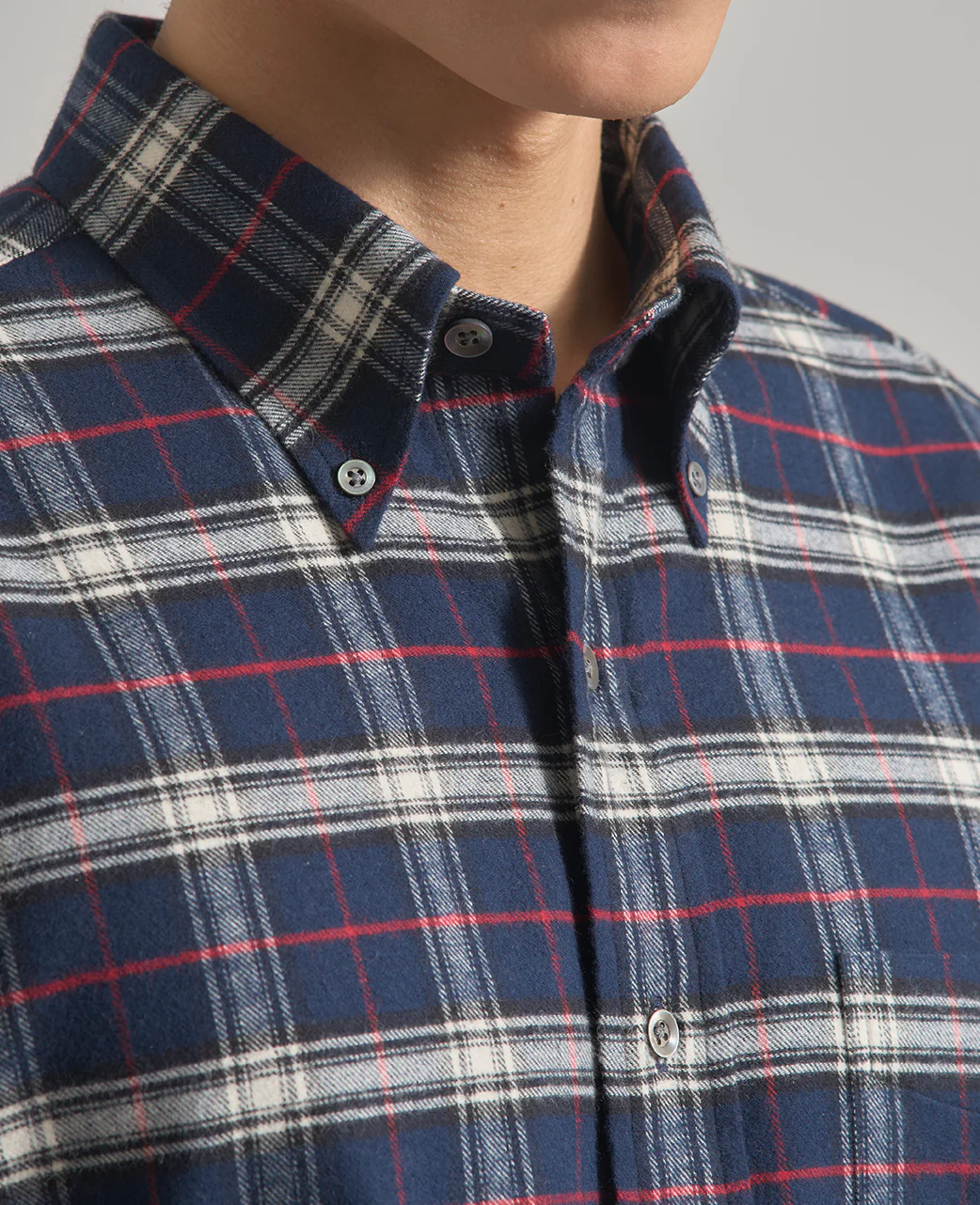 Button Down Casual Cotton Flannel - Image 15