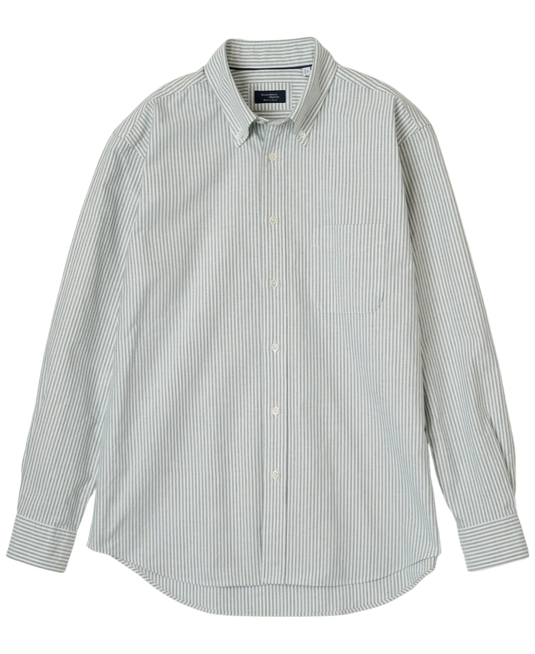 Casual Button Down Oxford Stripe - Image 15
