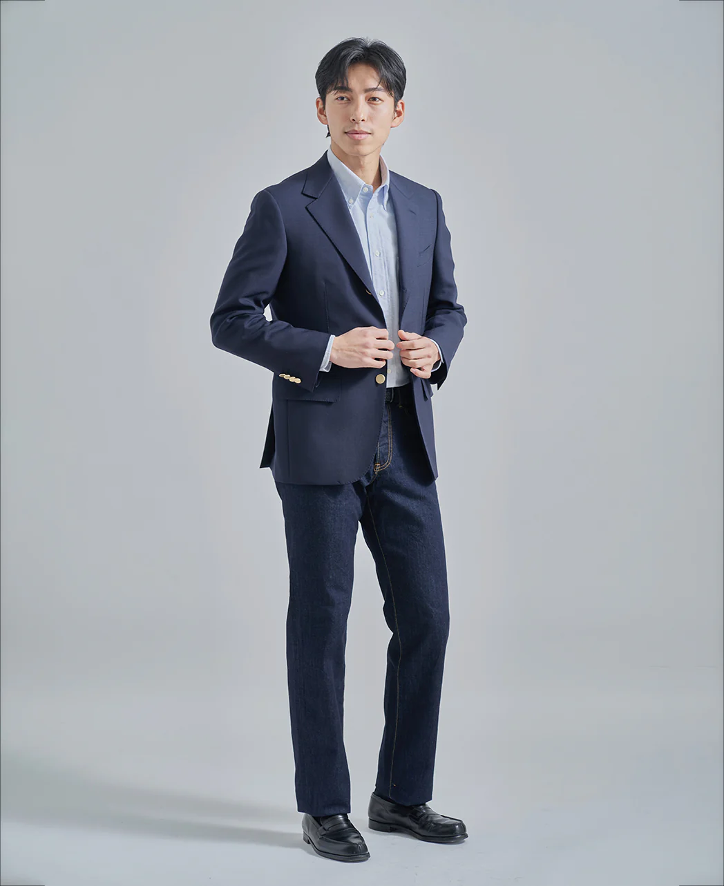 Casual Button Down Oxford Solid - Image 14