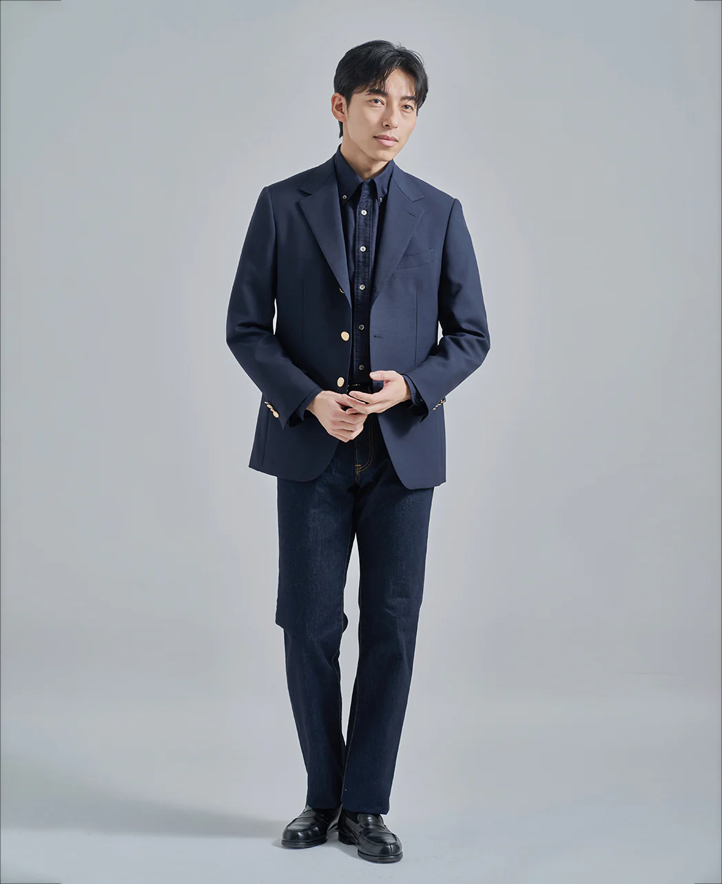 Casual Button Down Oxford Solid - Image 21