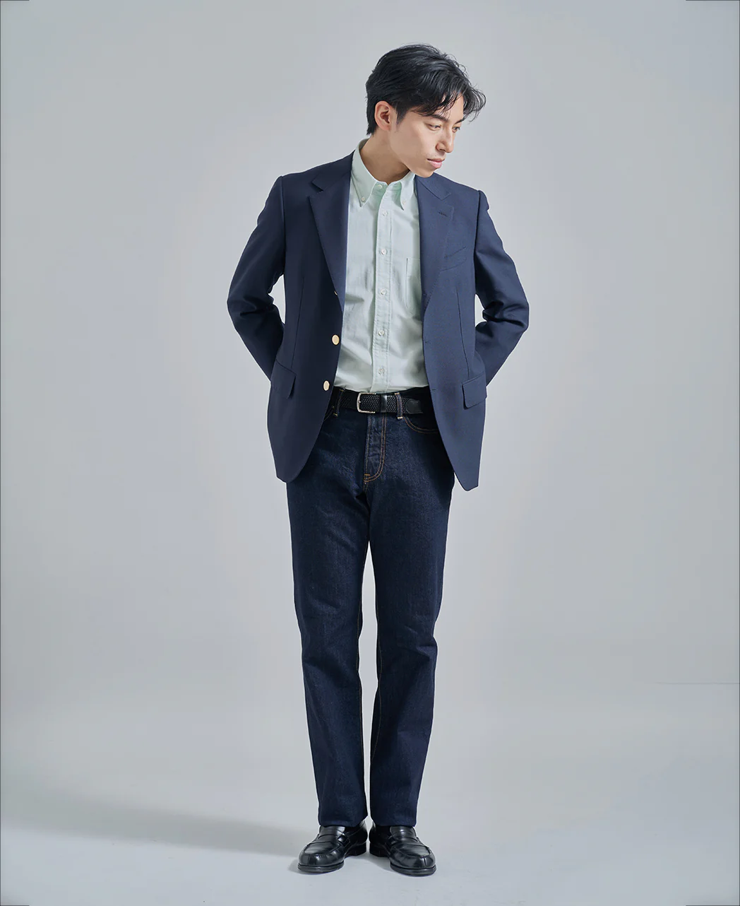 Casual Button Down Oxford Solid - Image 33