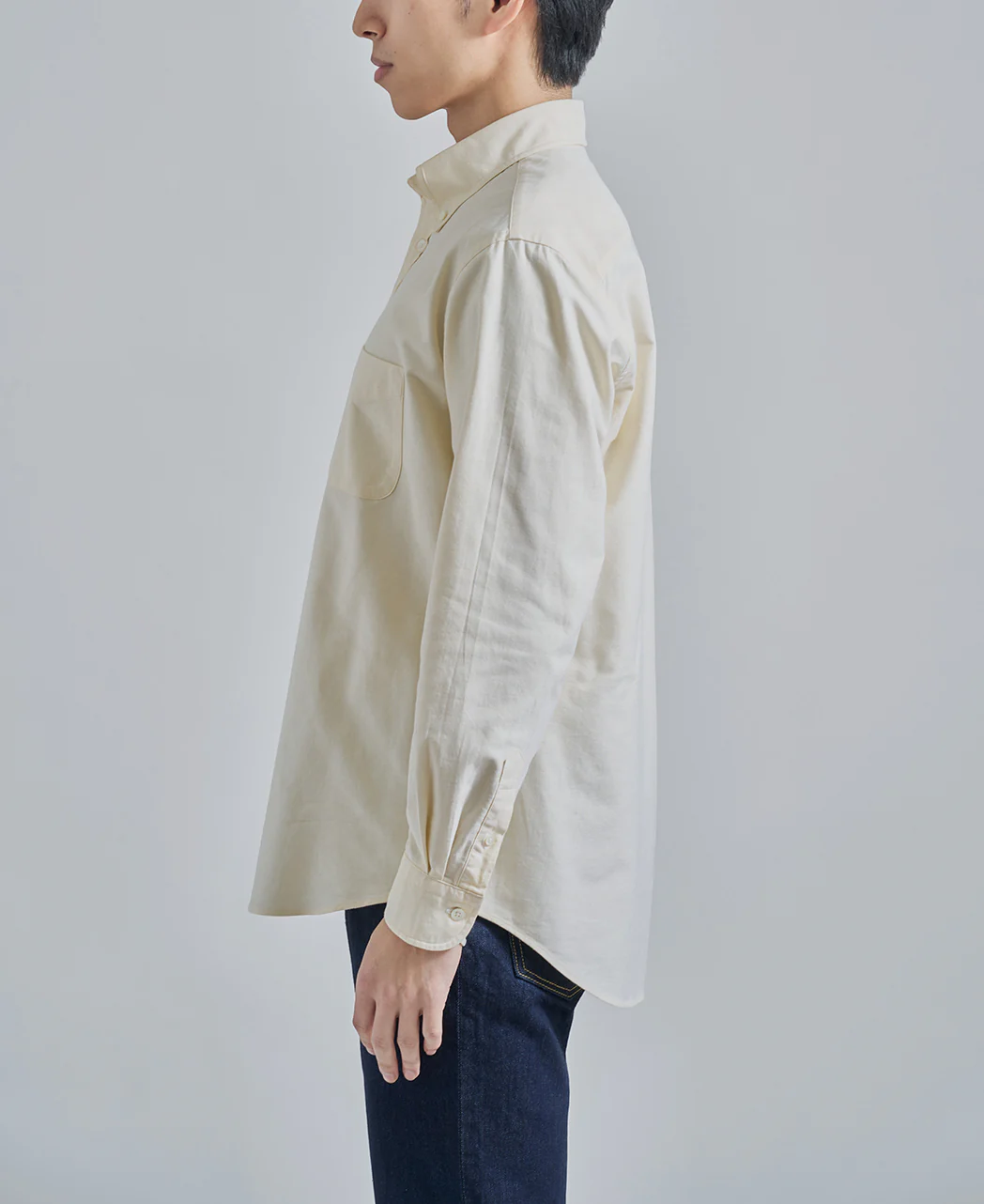 Casual Button Down Oxford Solid - Image 39