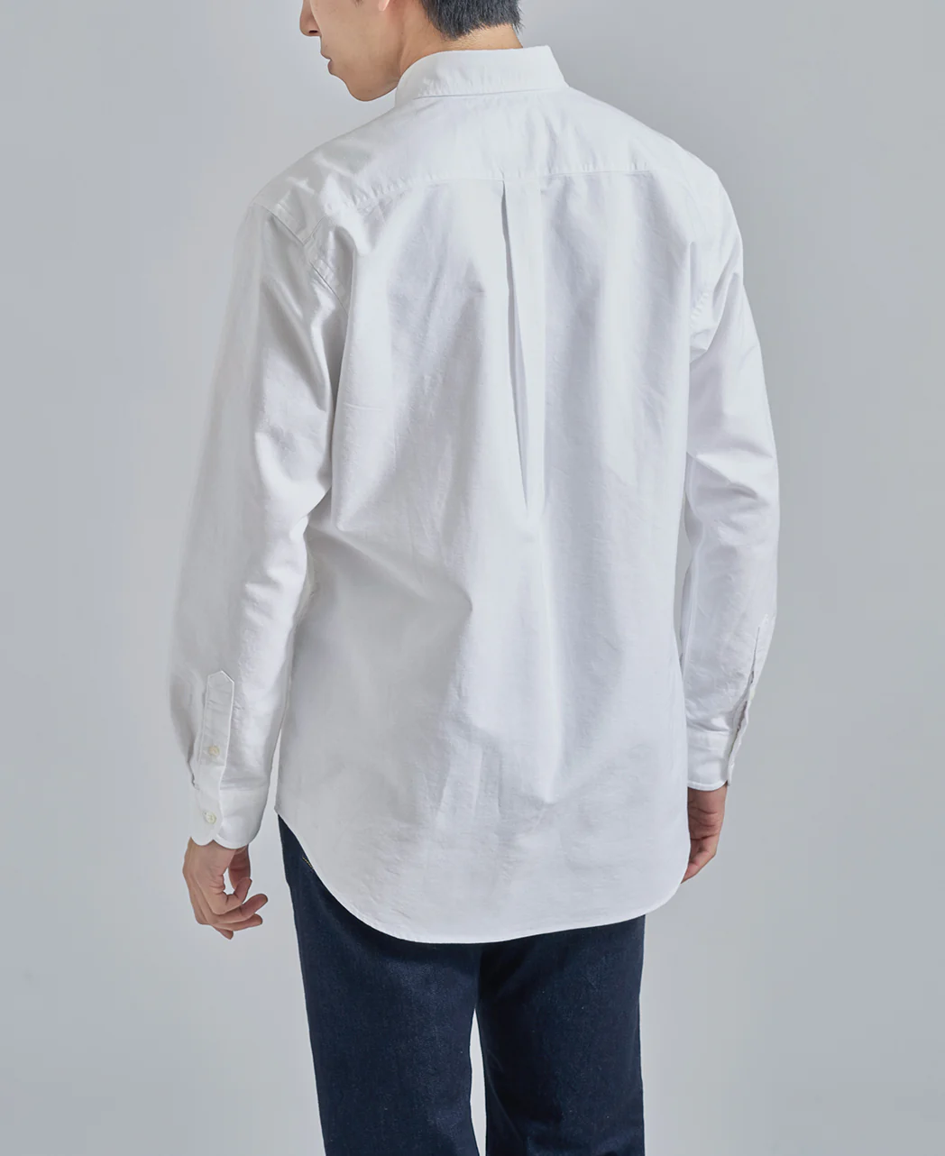 Casual Button Down Oxford Solid - Image 4
