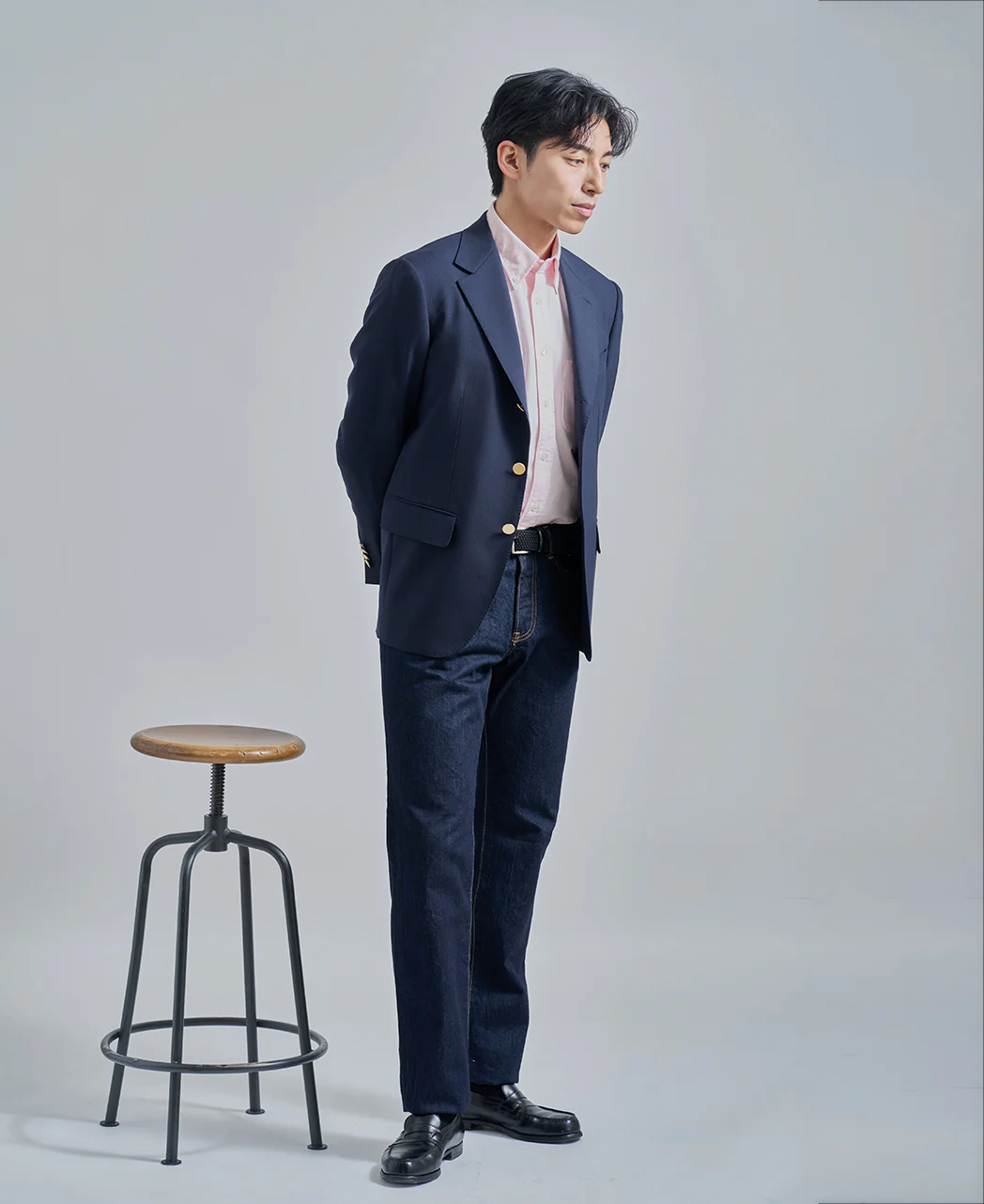 Casual Button Down Oxford Solid - Image 49