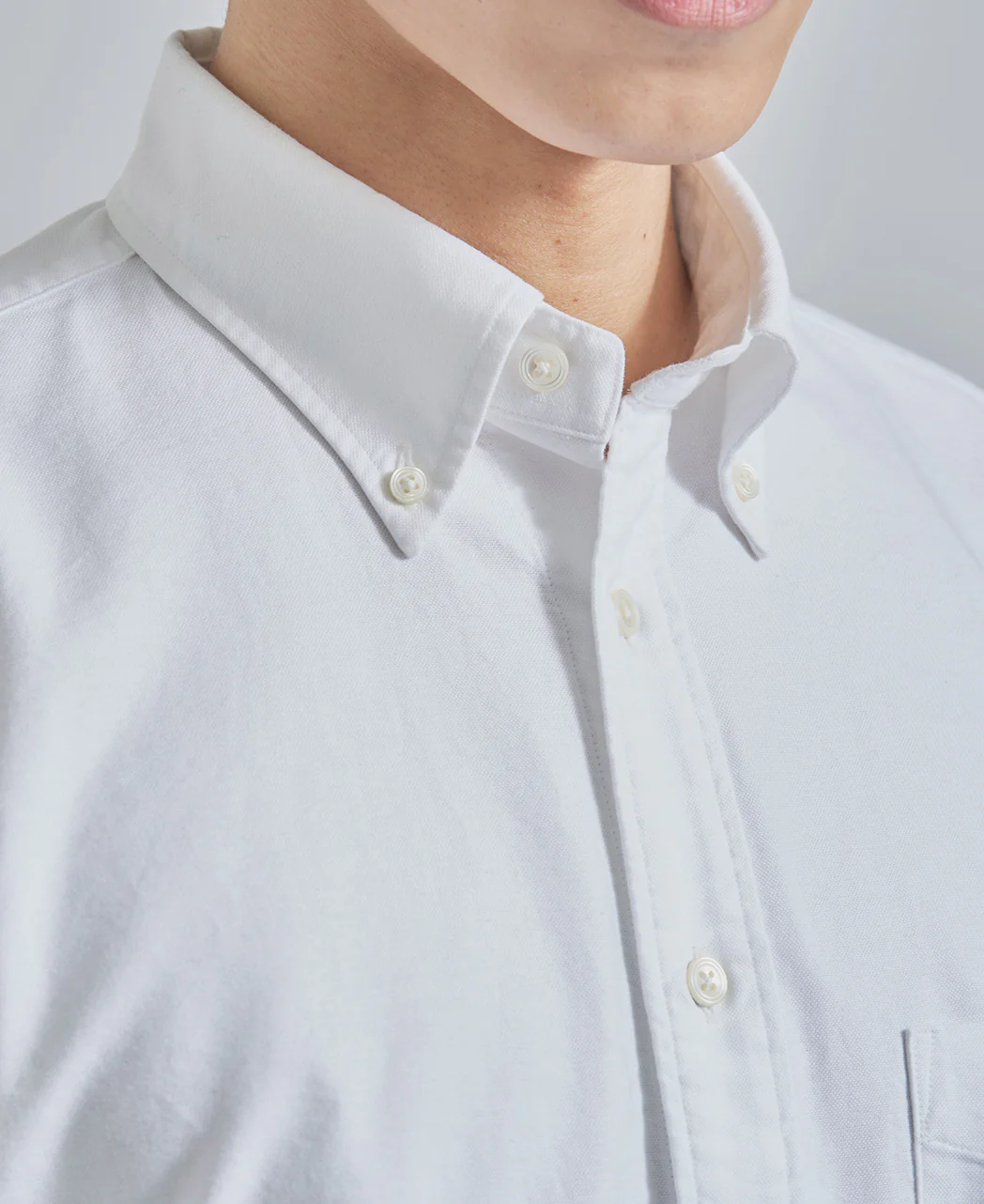 Casual Button Down Oxford Solid - Image 7