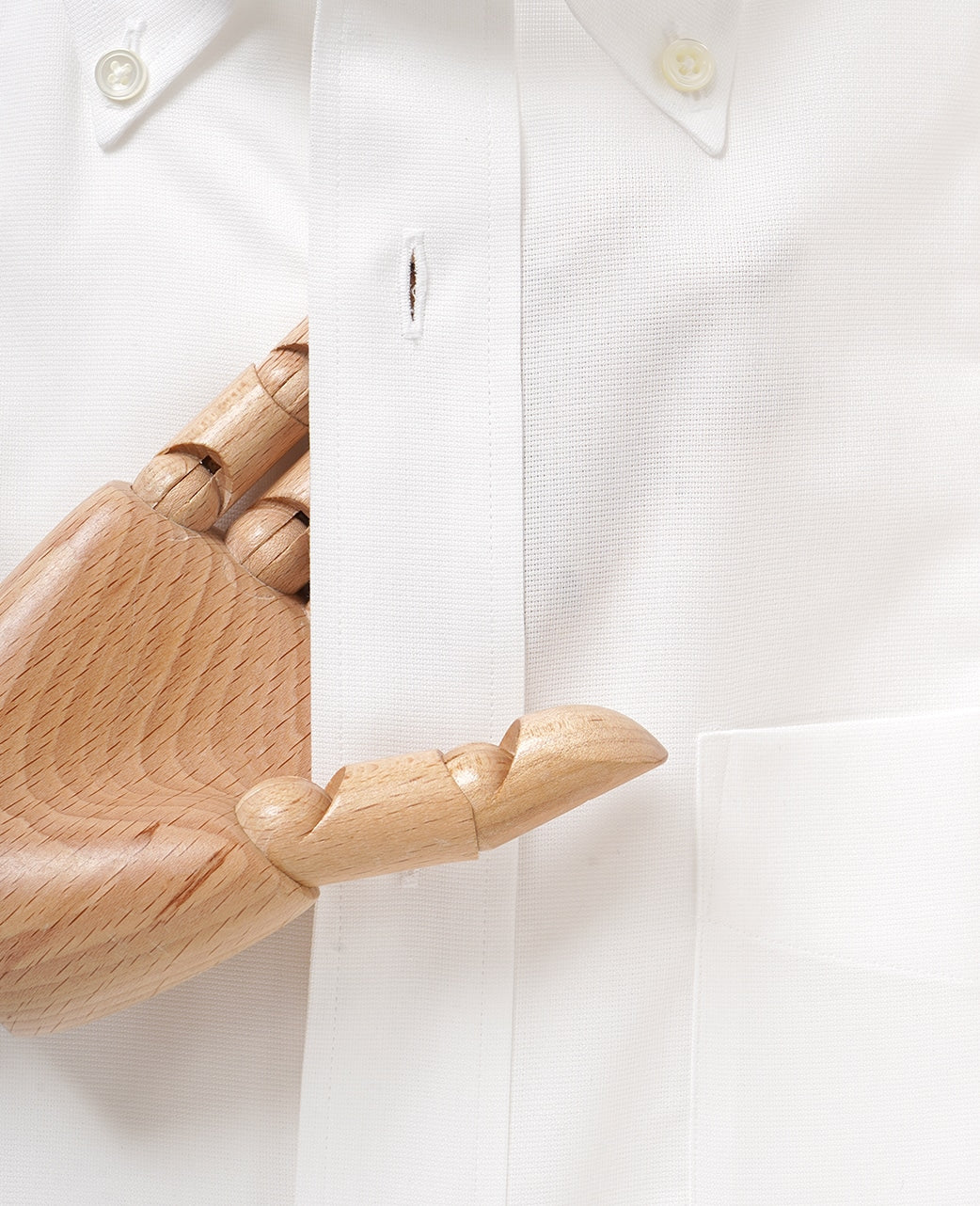Short Sleeve Shirt - Button Down Easy Care Panama - Image 8