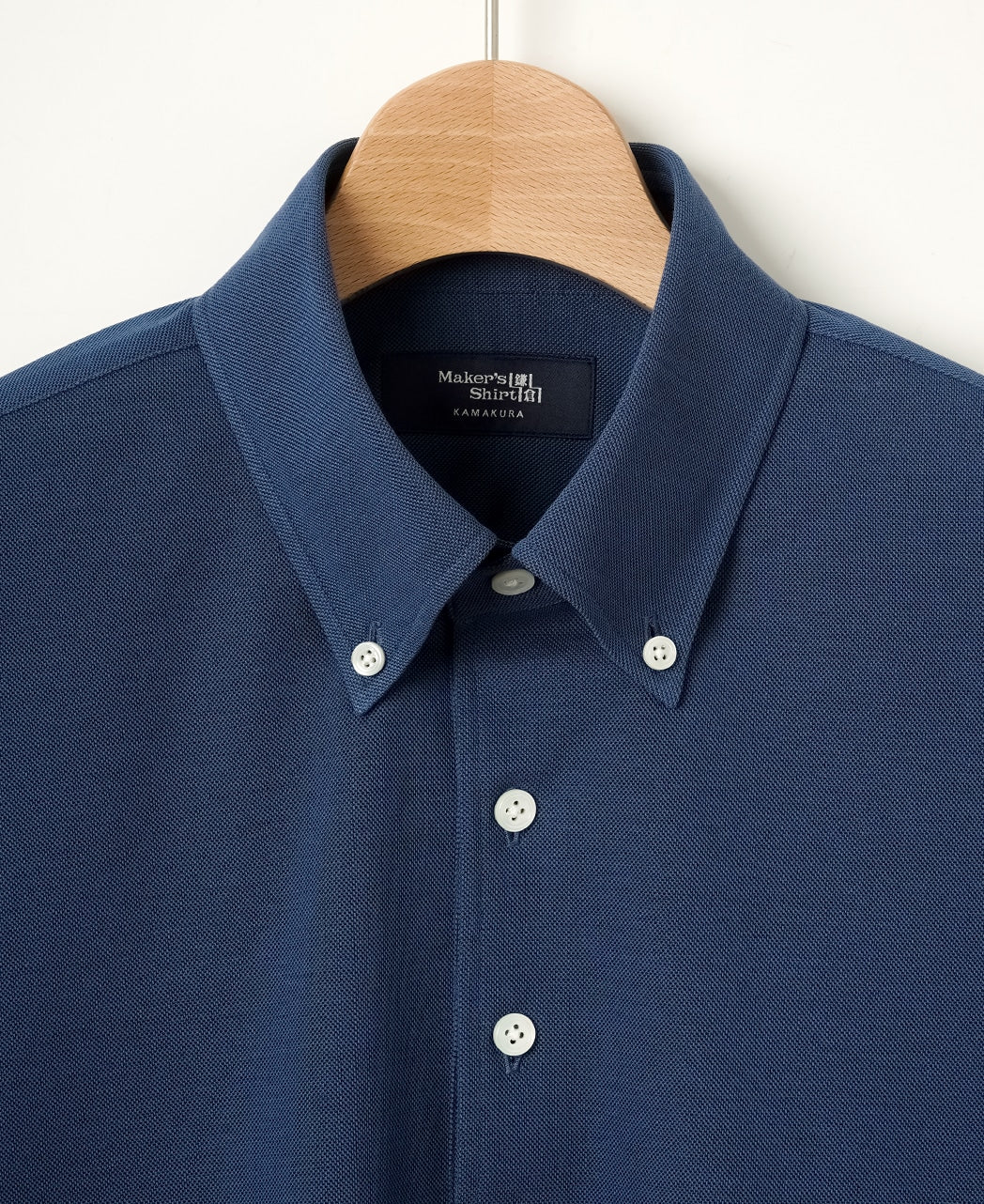 Business POLO SHIRT - Button Down Pique Jersey - Image 16