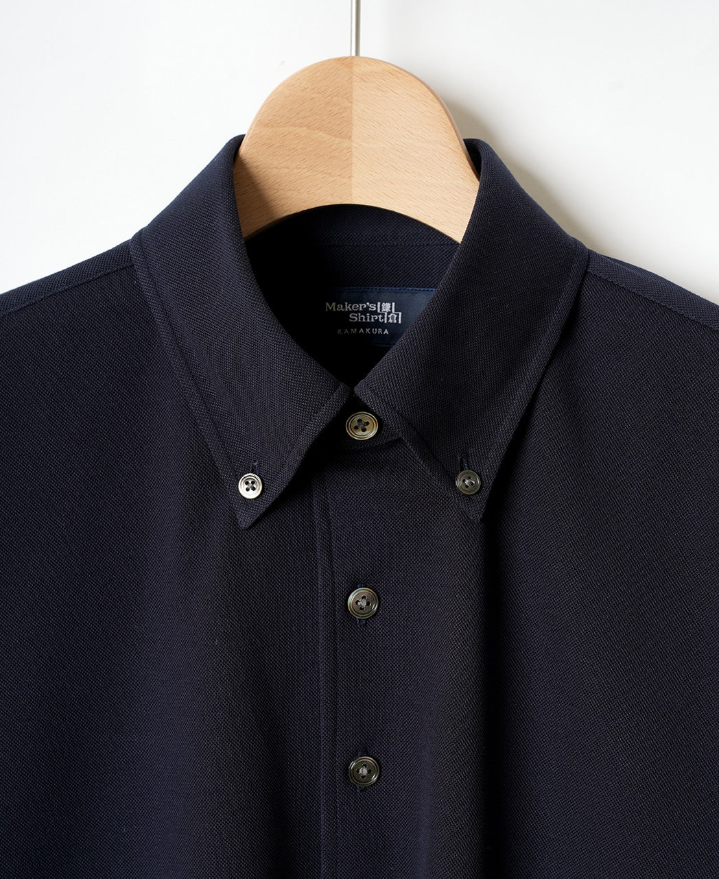 Business POLO SHIRT - Button Down Pique Jersey - Image 3