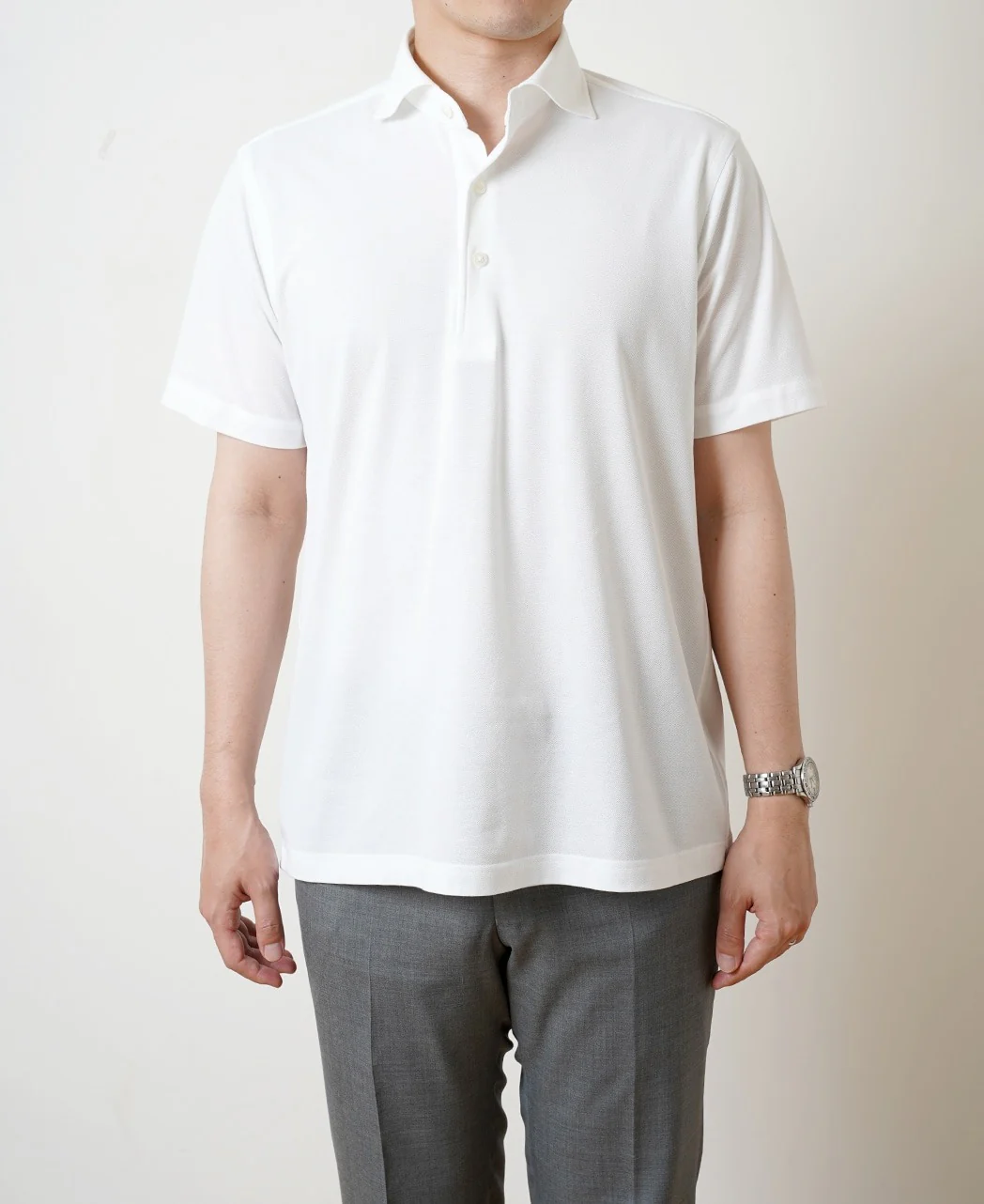 Business POLO SHIRT - Spread Pique Jersey - Image 2