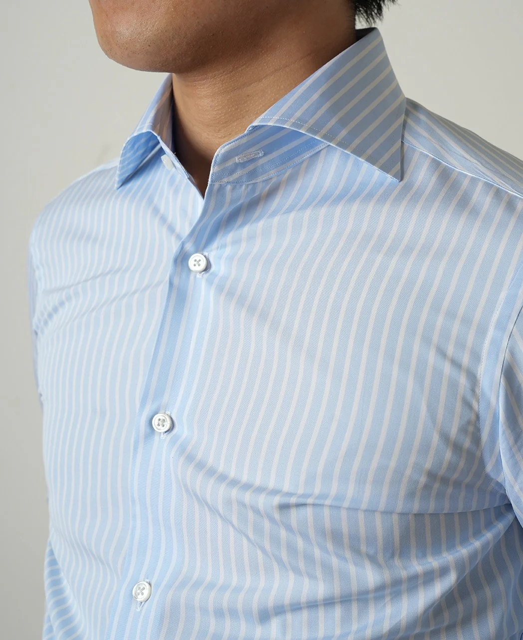 TOKYO SLIM FIT - Spread Broadcloth CANCLINI - Image 5