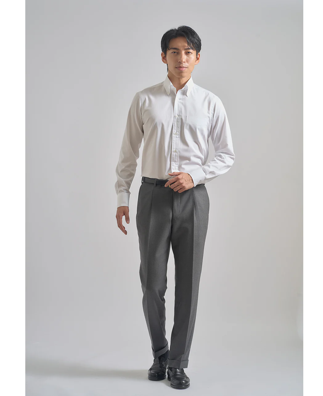 TOKYO SLIM FIT - Button Down Superzero J-Tech EASY CARE - Image 3