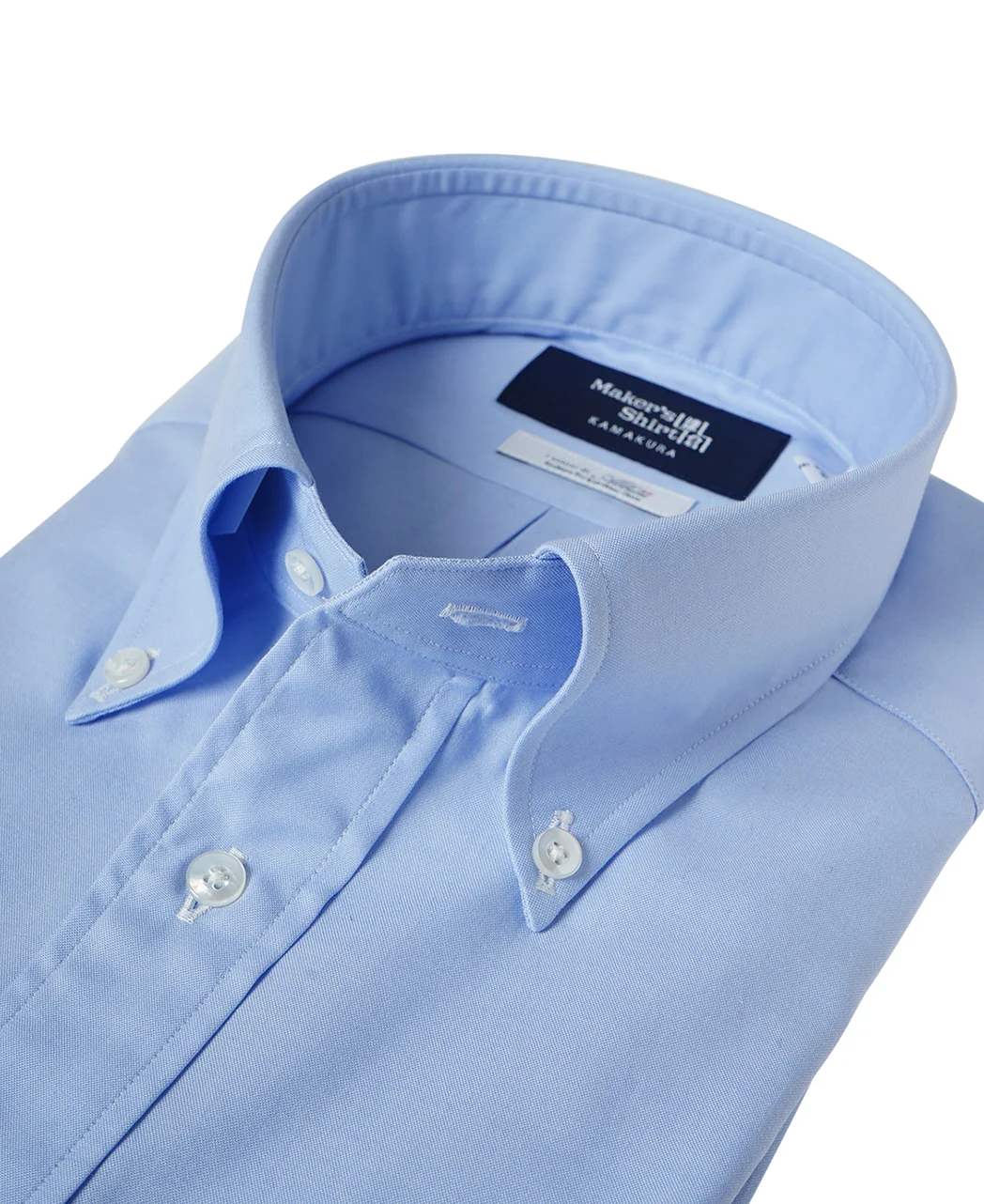 TOKYO SLIM FIT - Button Down Pinpoint Oxford Albini - Image 3