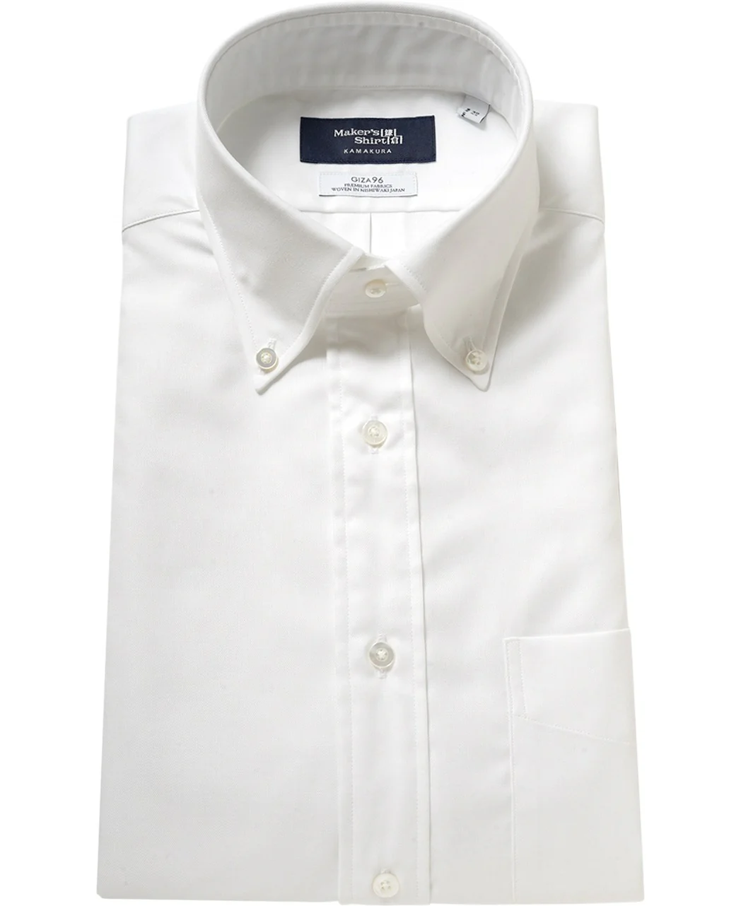 TOKYO SLIM FIT - Button Down Giza 96 Pinpoint Oxford