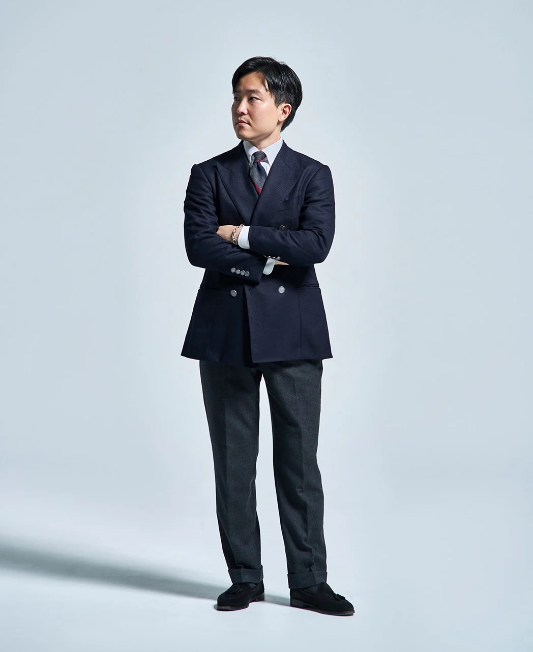 TOKYO SLIM FIT - Button Down Giza 96 Pinpoint Oxford - Image 6