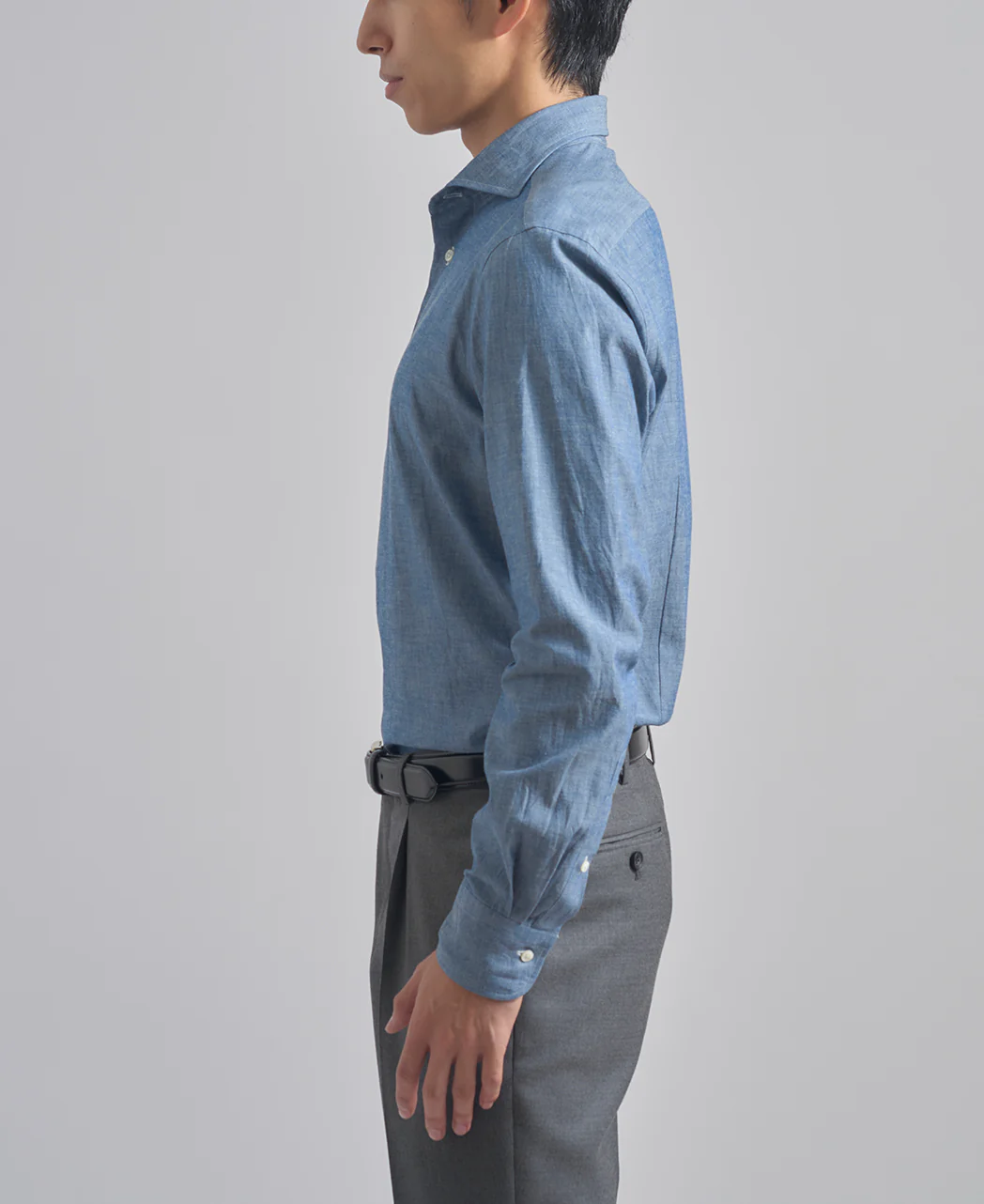 TOKYO SLIM FIT - Italian Spread Chambray - Image 3