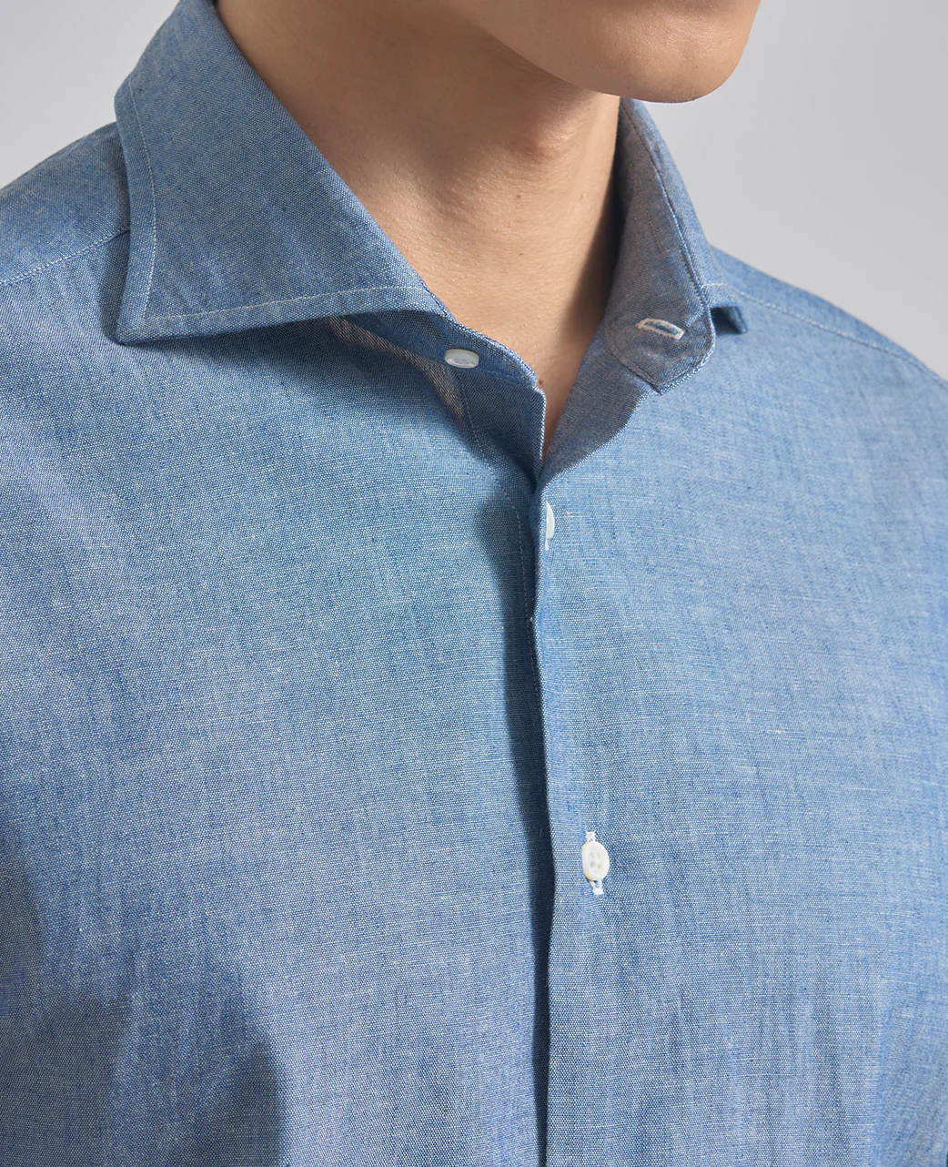 TOKYO SLIM FIT - Italian Spread Chambray - Image 8