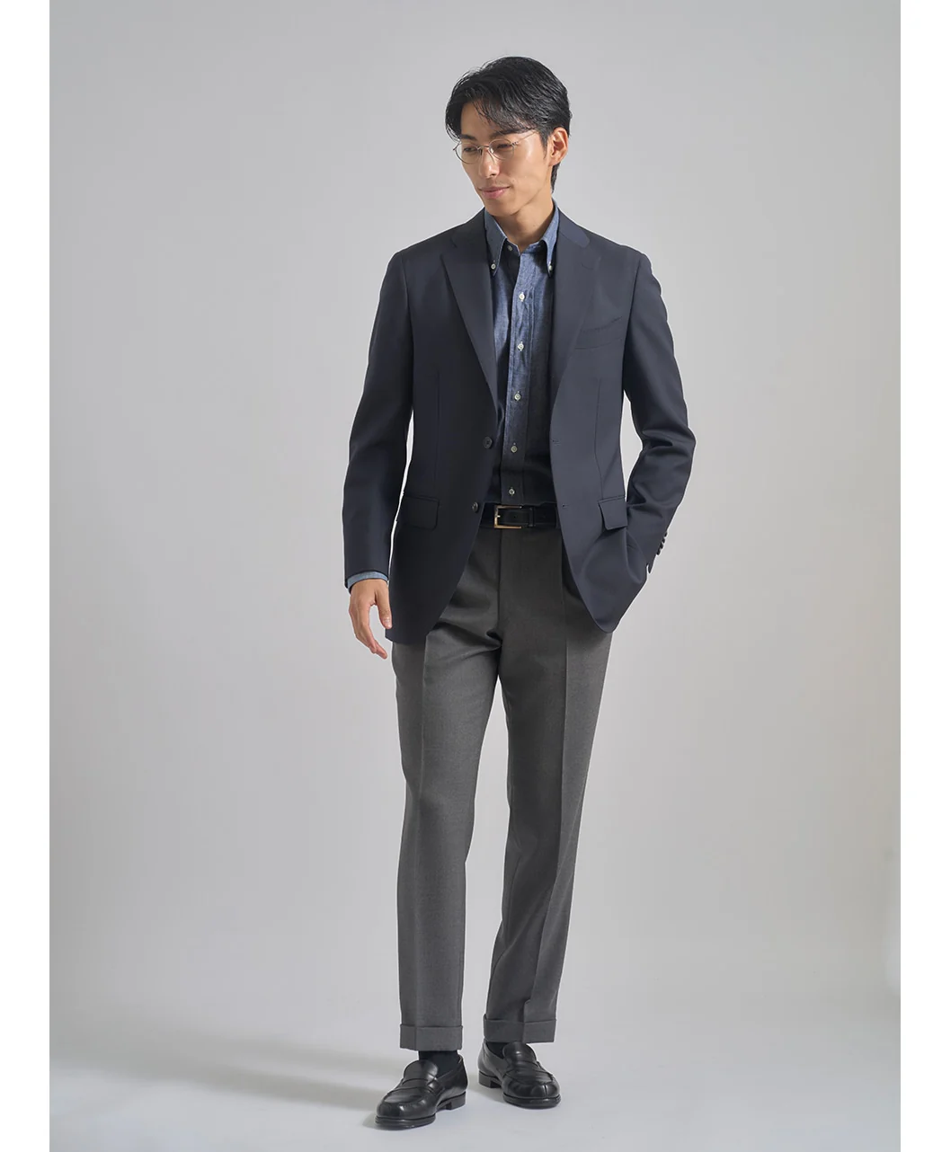 TOKYO SLIM FIT - SPORT Button Down Chambray - Image 6