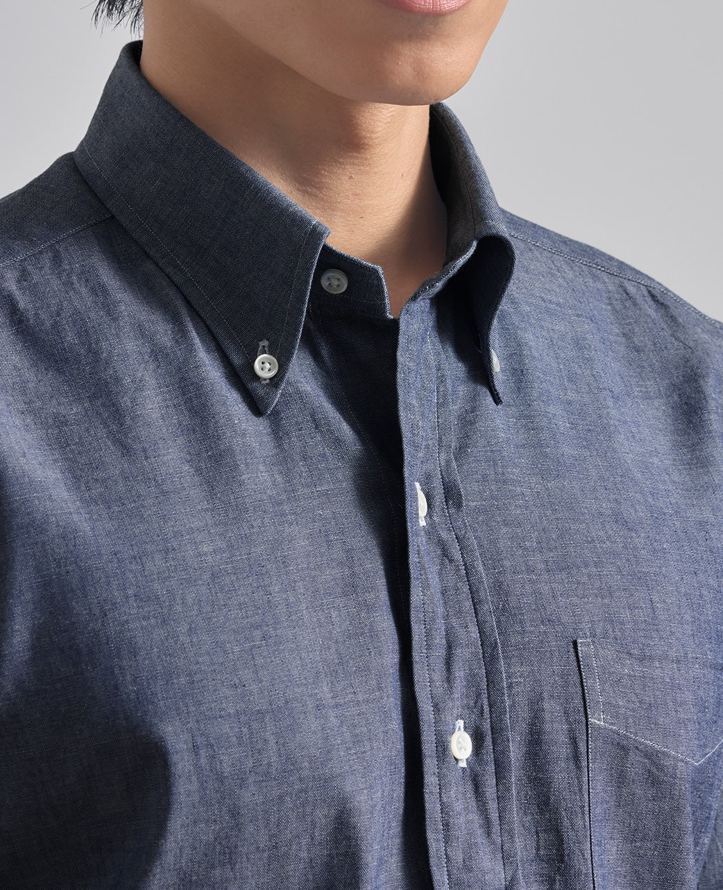 TOKYO SLIM FIT - SPORT Button Down Chambray - Image 7