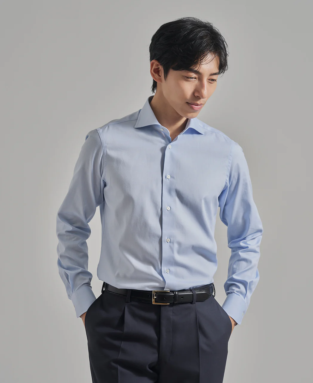 TOKYO SLIM FIT -  Italian Spread Sea Island Cotton Twill - Image 11