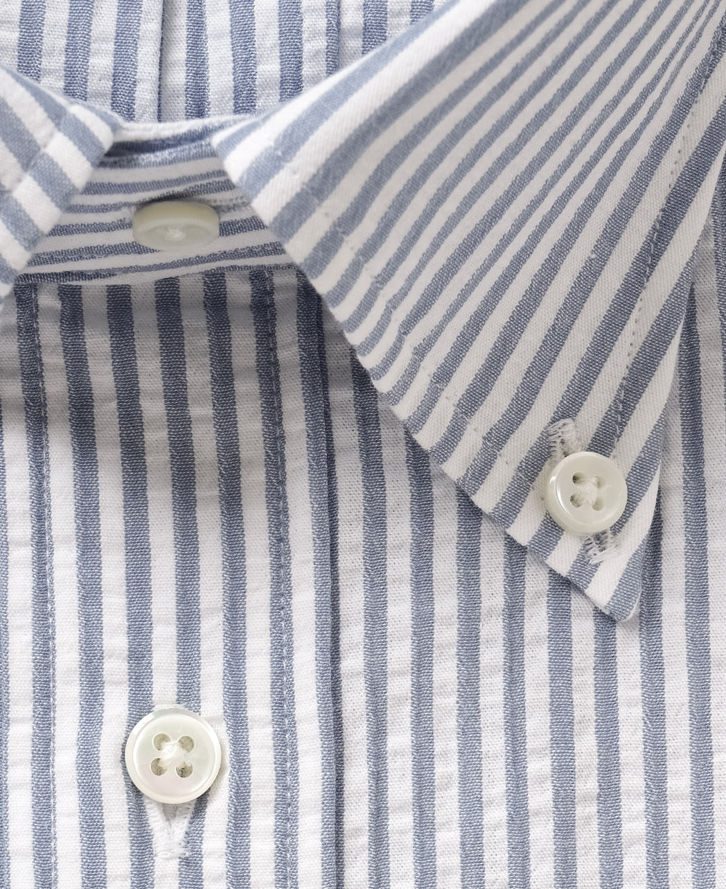 TOKYO SLIM FIT - Button Down  Ice Cotton Seersucker - Image 2