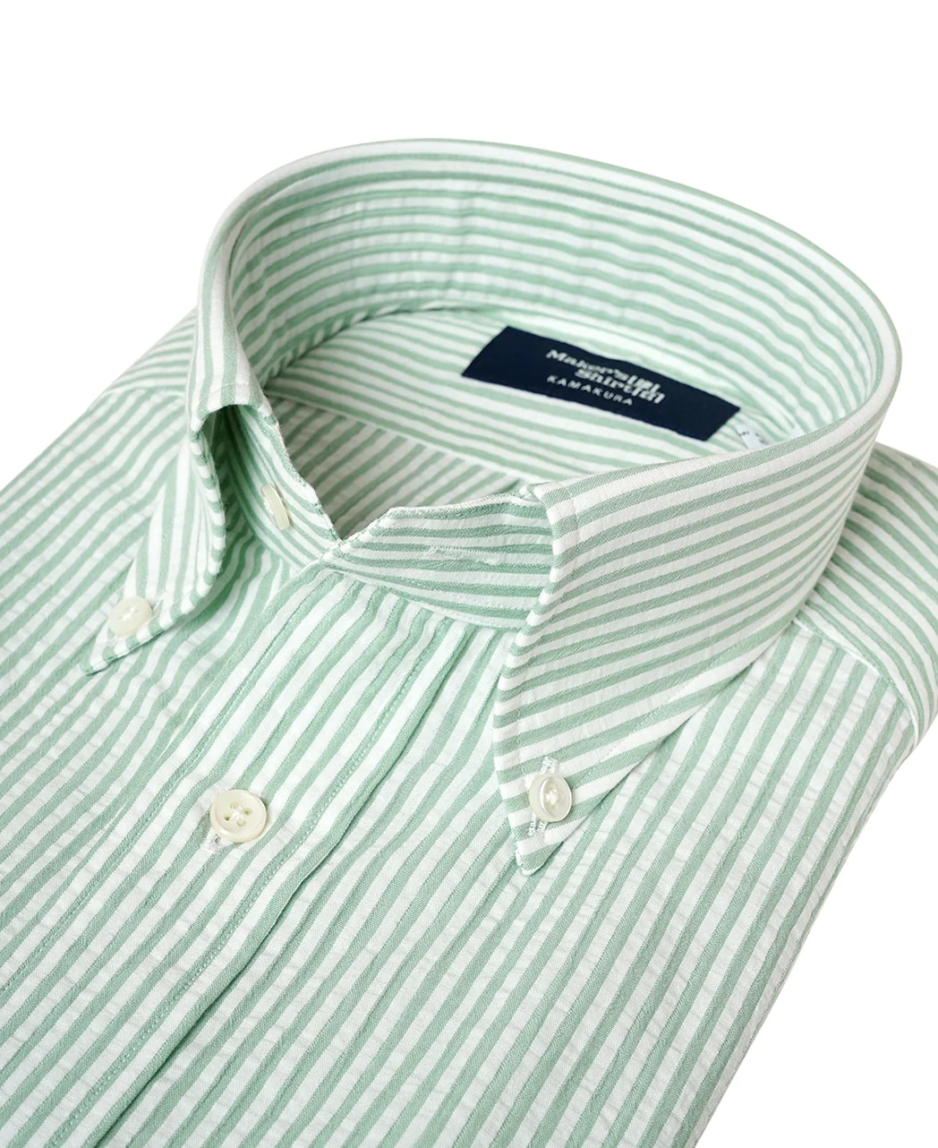 TOKYO SLIM FIT - Button Down  Ice Cotton Seersucker - Image 8