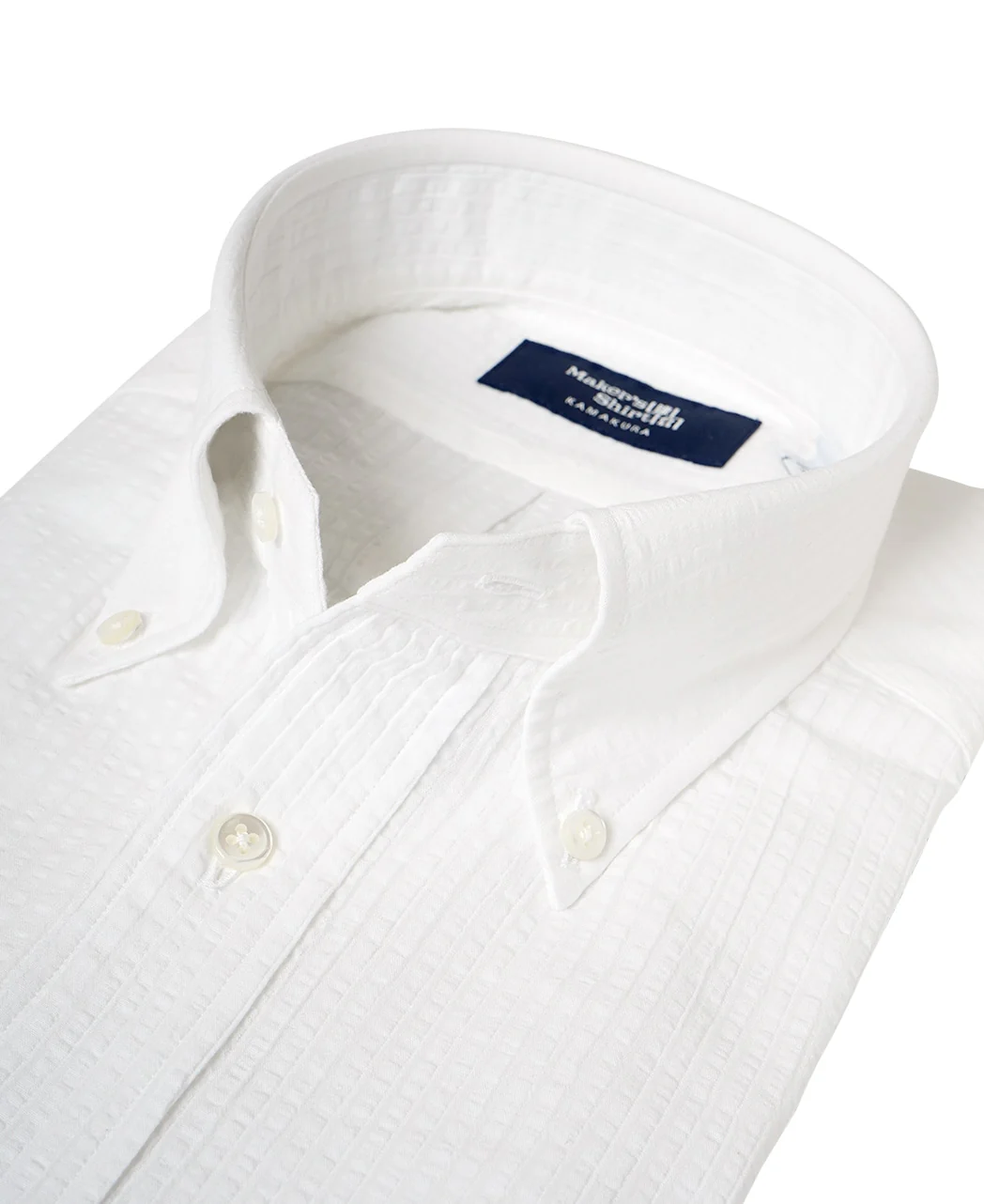TOKYO SLIM FIT - Button Down  Ice Cotton Seersucker - Image 3