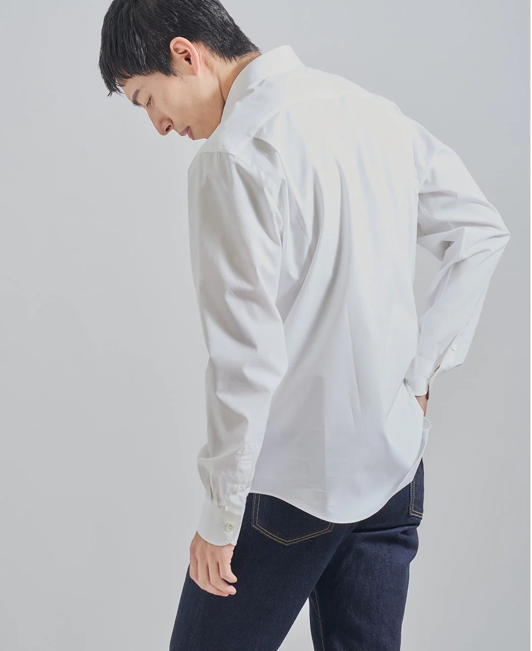 Casual Broadcloth Wide Collar Solid - Image 13