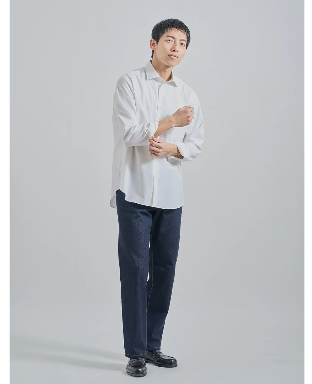Casual Broadcloth Wide Collar Solid - Image 15