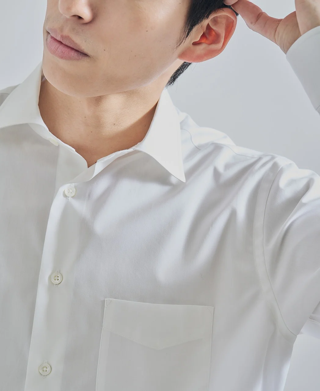 Casual Broadcloth Wide Collar Solid - Image 19