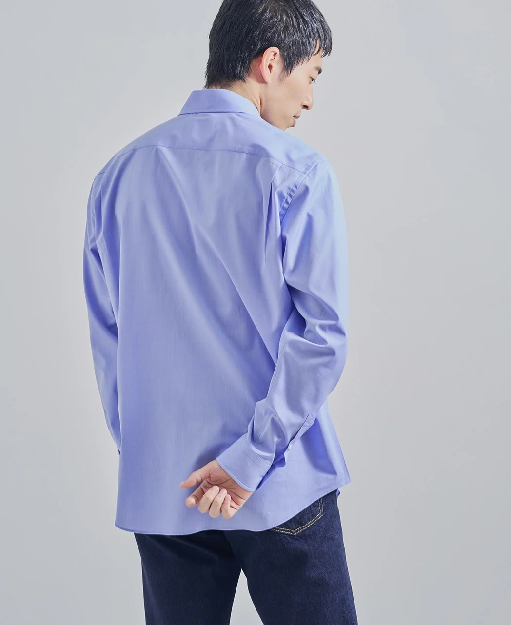 Casual Broadcloth Wide Collar Solid - Image 5