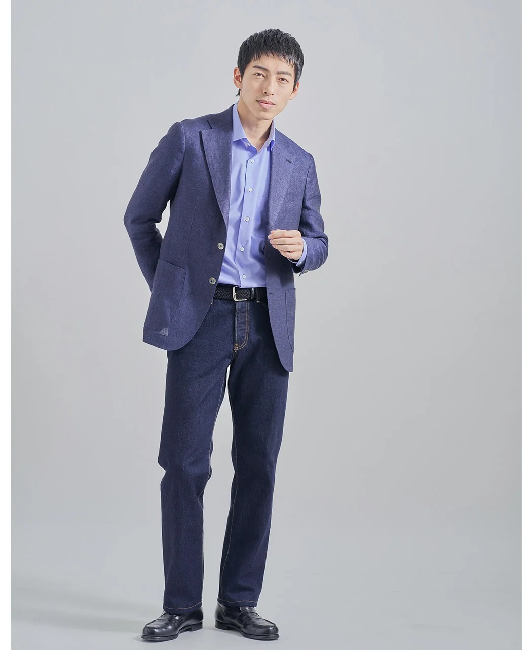 Casual Broadcloth Wide Collar Solid - Image 8