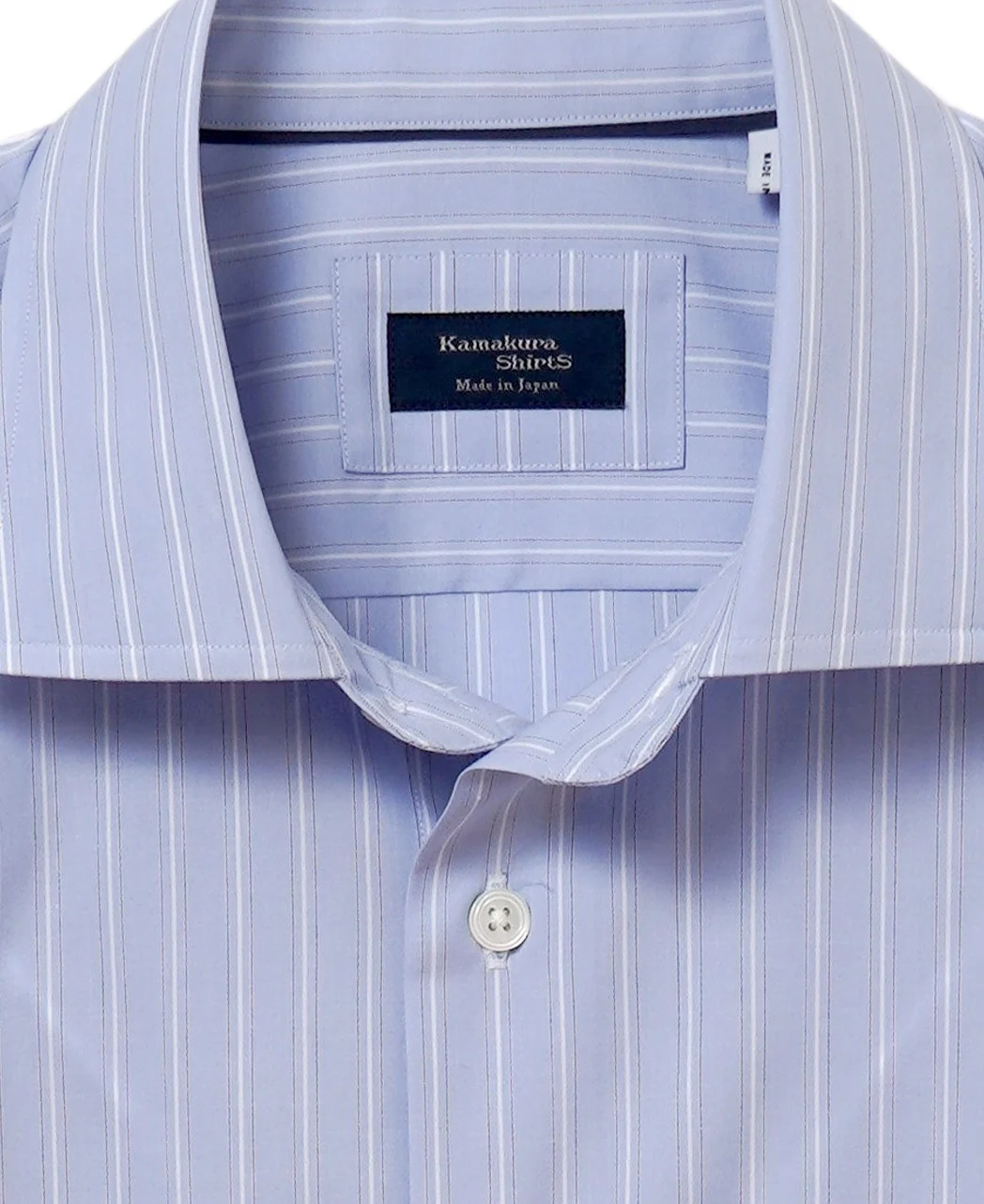 Casual Broadcloth Wide Collar Stripe - Image 3