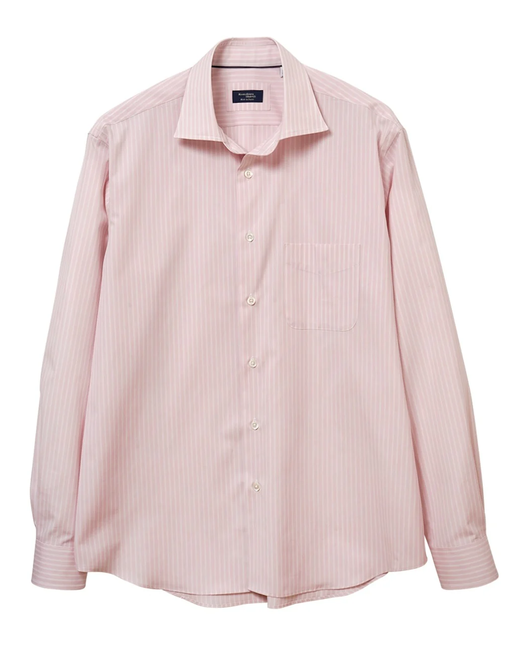 Casual Broadcloth Wide Collar Stripe - Image 6