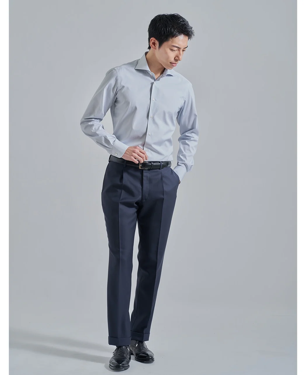 TOKYO SLIM FIT - Italian Spread End-on-end CANCLINI - Image 7