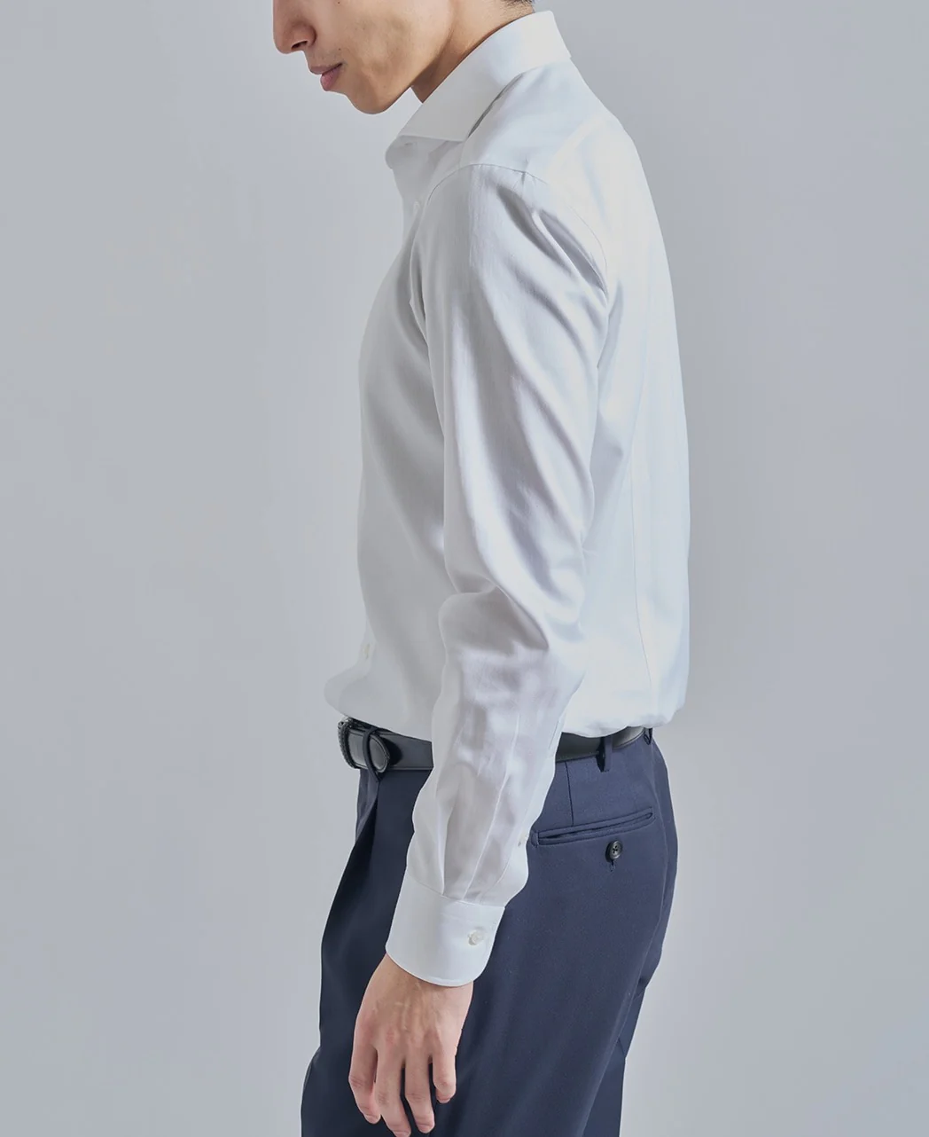 TOKYO SLIM FIT - Italian Spread Dobby CANCLINI - Image 3