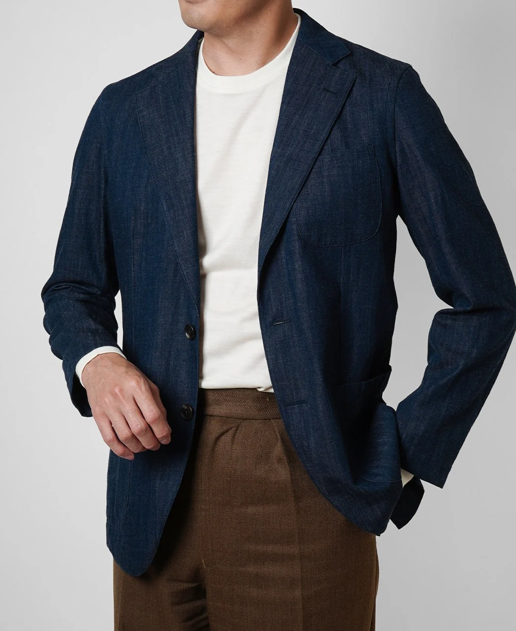Denim Light weight Jacket - Image 2