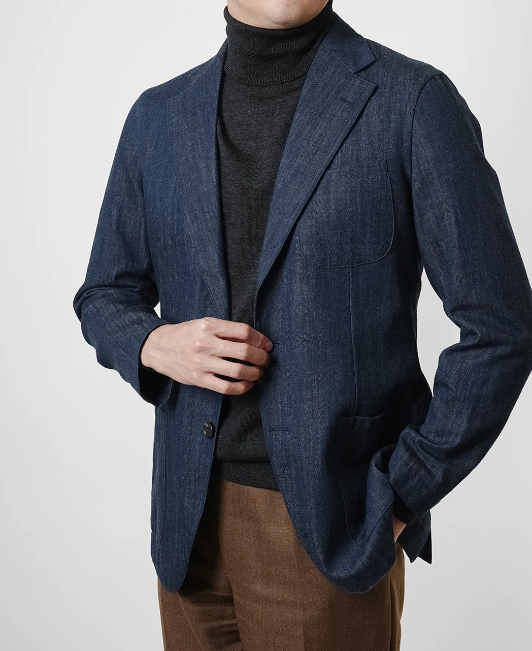 Denim Light weight Jacket - Image 3