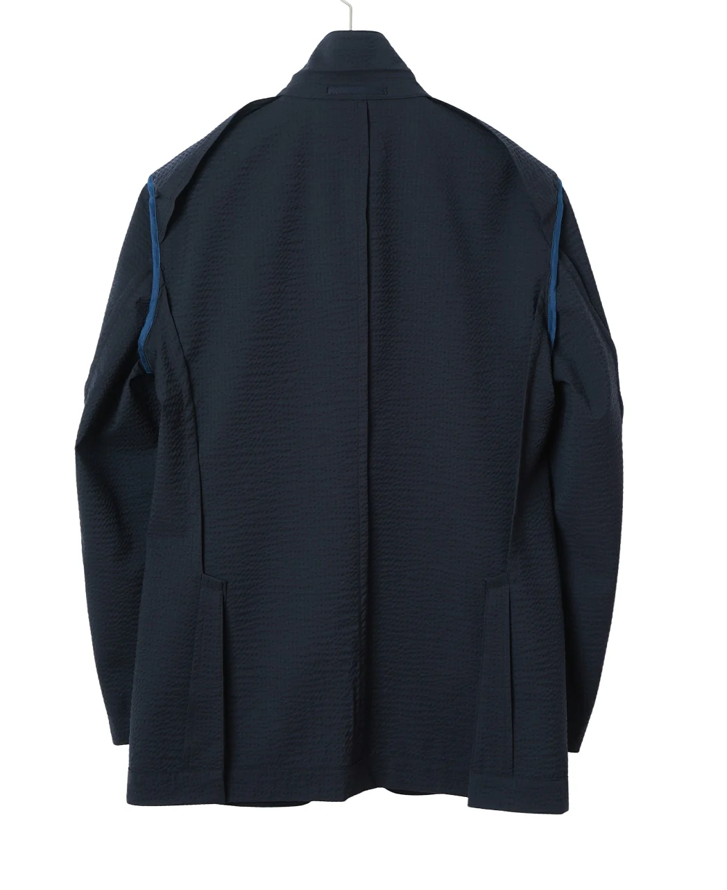 Lightweight Wool Seersucker Jacket - Image 12