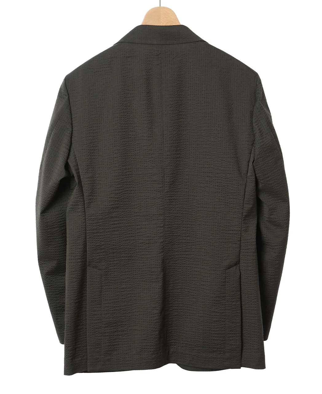 Lightweight Wool Seersucker Jacket - Image 17