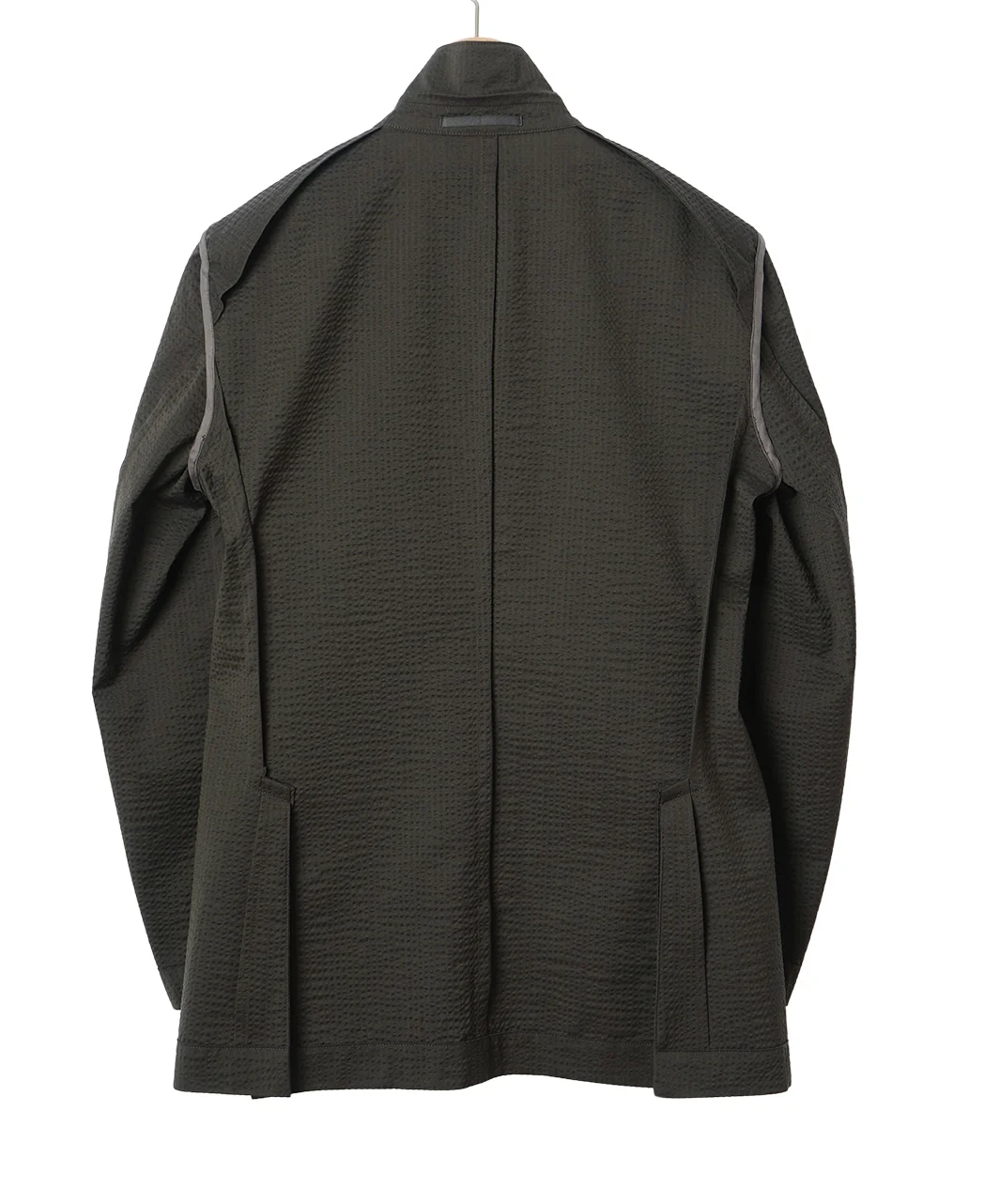 Lightweight Wool Seersucker Jacket - Image 19