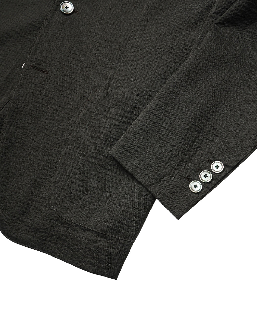 Lightweight Wool Seersucker Jacket - Image 20