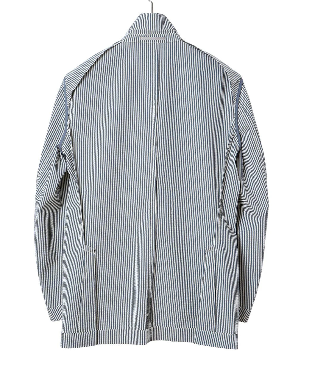 Lightweight Wool Seersucker Jacket - Image 5